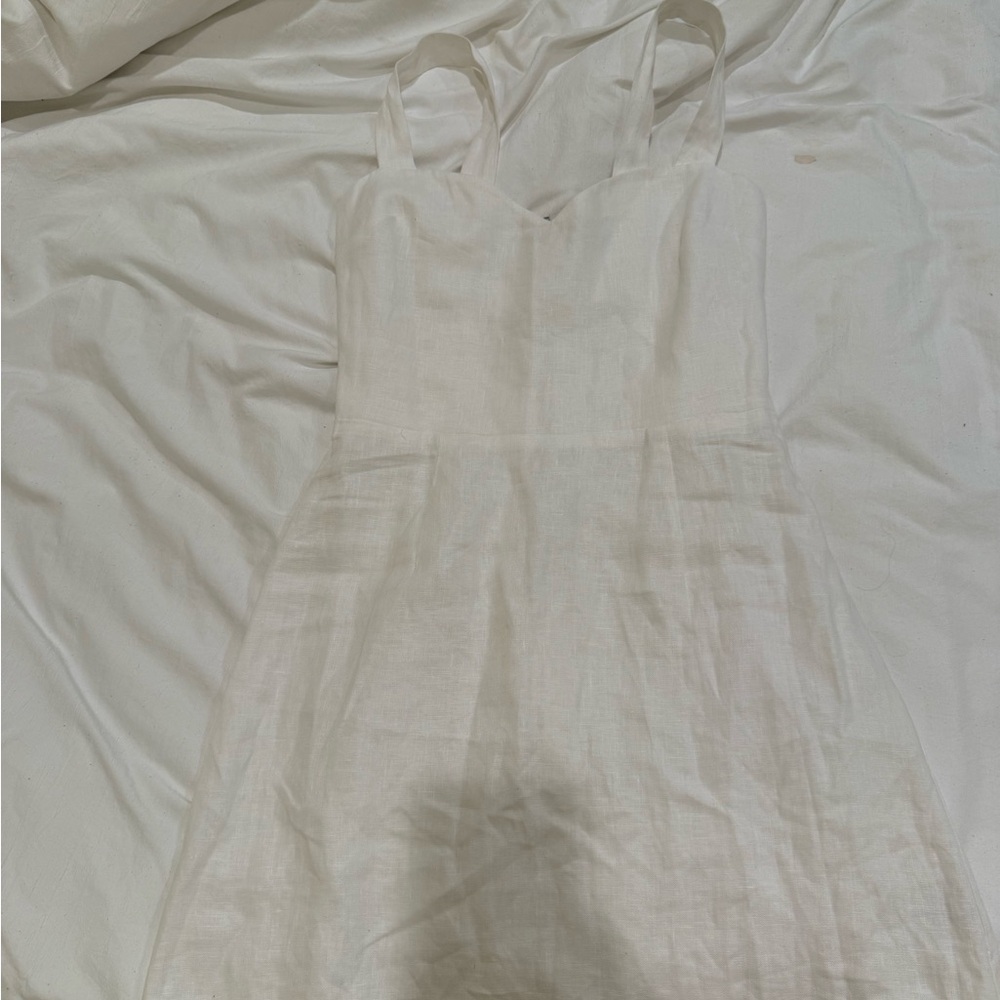 reformation linen dress